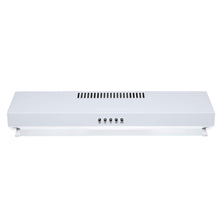 SIA VSR60WH 60cm Visor Cooker Hood White Under Cabinet