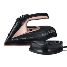 Tower T22008 CeraGlide Cordless Steam Iron With Ceramic Soleplate 2400W Purple