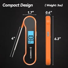Themomonster Instant Read 0.5Sec Meat Thermometer Digital