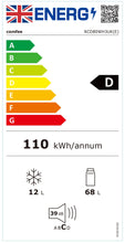 COMFEE' RCD93WH2(E) Under Counter Fridge 93L With Cooler Box