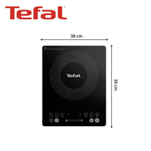 Tefal IH210840 Slim Portable Induction Hob 2100W 6 Functions Black