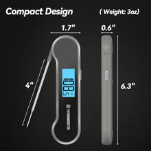 Themomonster Instant Read 0.5Sec Meat Thermometer Digital