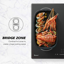 GlONlEN GIT470SP 60cm Plug In Induction Hob 2800W Bridge Zone