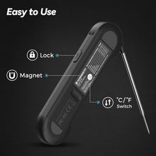 Themomonster Instant Read 0.5Sec Meat Thermometer Digital