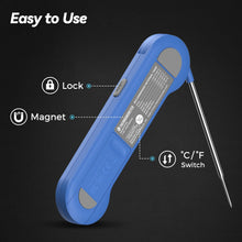 Themomonster Instant Read 0.5Sec Meat Thermometer Digital