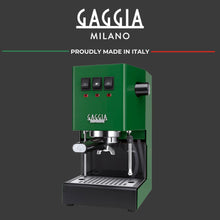 Gaggia Classic E24 Evo Pro Manual Espresso Machine Cherry Red Brass Boiler