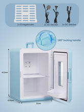 Mini Fridge 15L Thermoelectric Portable AC and DC Cooler Warmer