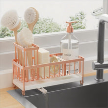 Cisily Sponge Holder For Kitchen Sink Rotatable Spout Black