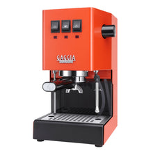 Gaggia Classic E24 Evo Pro Manual Espresso Machine Cherry Red Brass Boiler