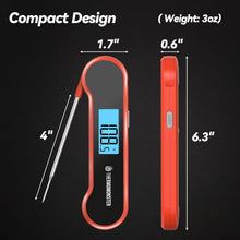 Themomonster Instant Read 0.5Sec Meat Thermometer Digital