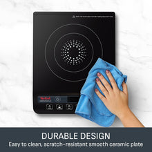 Tefal IH210840 Slim Portable Induction Hob 2100W 6 Functions Black