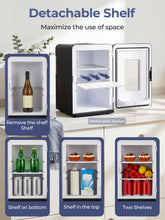 Mini Fridge 15L Thermoelectric Portable AC and DC Cooler Warmer