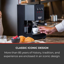 Gaggia Classic E24 Evo Pro Manual Espresso Machine Cherry Red Brass Boiler