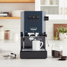 Gaggia Classic E24 Evo Pro Manual Espresso Machine Cherry Red Brass Boiler