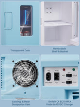 Mini Fridge 15L Thermoelectric Portable AC and DC Cooler Warmer