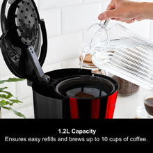 Morphy Richards Equip Filter Coffee Machine 162501 10 Cup Anti Drip Pour Over