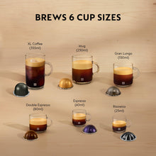 Nespresso Vertuo Pop by De'Longhi ENV90.P Pink 6 Cup Sizes