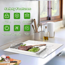 GlONlEN GIT470SP 60cm Plug In Induction Hob 2800W Bridge Zone
