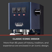 Gaggia Classic E24 Evo Pro Manual Espresso Machine Cherry Red Brass Boiler