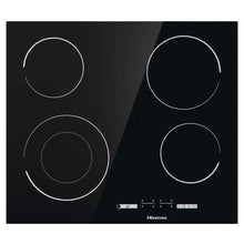 Hisense E6432C 60cm Built In Ceramic Hob 7200W Touch Control Timer Child Lock