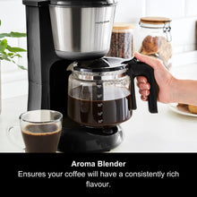 Morphy Richards Equip Filter Coffee Machine 162501 10 Cup Anti Drip Pour Over