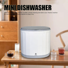 Countertop 4L USB Rechargeable Tea Cup Washing Machine 360 Degree