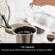 Morphy Richards Equip Filter Coffee Machine 162501 10 Cup Anti Drip Pour Over