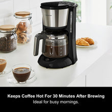 Morphy Richards Equip Filter Coffee Machine 162501 10 Cup Anti Drip Pour Over