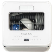 Russell Hobbs RH2TTDW101B Mini Table Top Dishwasher LED