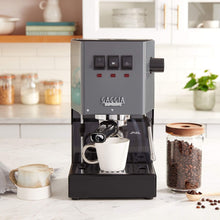 Gaggia Classic E24 Evo Pro Manual Espresso Machine Cherry Red Brass Boiler