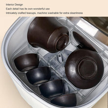 Countertop 4L USB Rechargeable Tea Cup Washing Machine 360 Degree