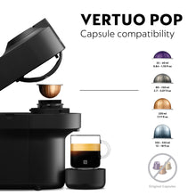 Nespresso Vertuo Pop by De'Longhi ENV90.P Pink 6 Cup Sizes