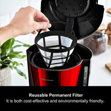 Morphy Richards Equip Filter Coffee Machine 162501 10 Cup Anti Drip Pour Over