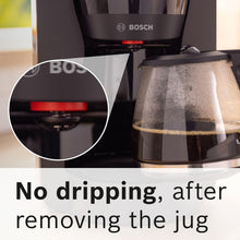 Bosch MyMoment 1.4L Filter Coffee Machine Anti Drip TKA2M113GB Black