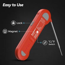 Themomonster Instant Read 0.5Sec Meat Thermometer Digital