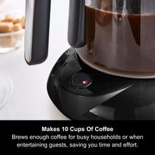Morphy Richards Equip Filter Coffee Machine 162501 10 Cup Anti Drip Pour Over