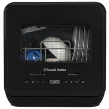 Russell Hobbs RH2TTDW101B Mini Table Top Dishwasher LED
