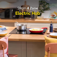 Russell Hobbs RH60EH413B 59cm Electric Ceramic Hob 4 Zones