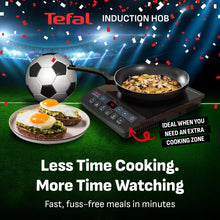 Tefal IH210840 Slim Portable Induction Hob 2100W 6 Functions Black
