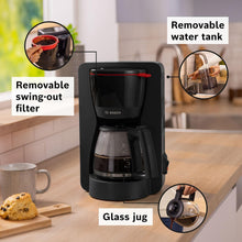 Bosch MyMoment 1.4L Filter Coffee Machine Anti Drip TKA2M113GB Black
