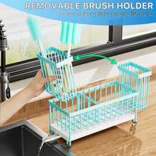 Cisily Sponge Holder For Kitchen Sink Rotatable Spout Black