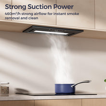 CIARRA CBCB5913A Integrated Cooker Hood 52cm Black With LED