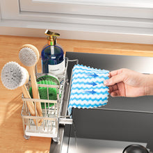 Cisily Sponge Holder For Kitchen Sink Rotatable Spout Black