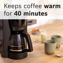 Bosch MyMoment 1.4L Filter Coffee Machine Anti Drip TKA2M113GB Black