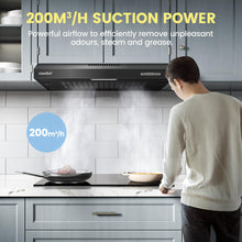 COMFEE' Visor Cooker Hood SLIF17SS-60 LED Stainless Steel