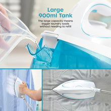 Swan SI16410N 2In1 Cordless Steam Press Iron 2800W Ceramic Soleplate
