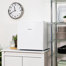 Abode Table Top Mini Fridge 43 Litre White ATTF0E1W Reversible Door Ice Box