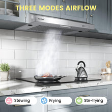 COMFEE' Visor Cooker Hood SLIF17SS-60 LED Stainless Steel