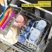 Russell Hobbs RH2TTDW101B Mini Table Top Dishwasher LED