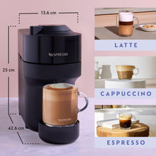 Nespresso Vertuo Pop by De'Longhi ENV90.P Pink 6 Cup Sizes